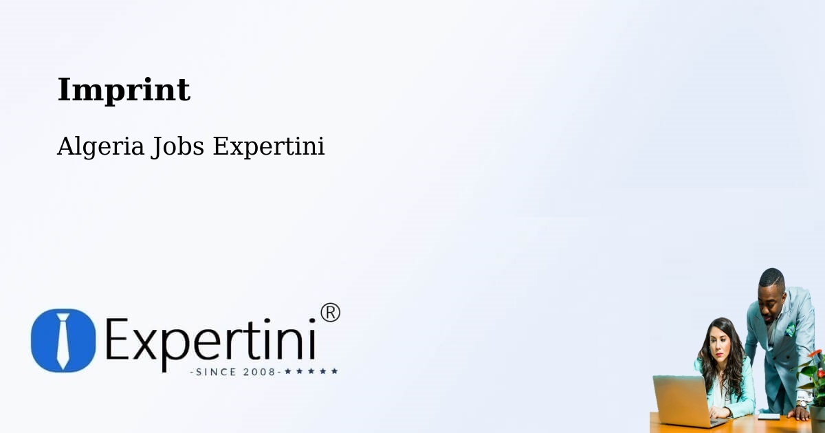 Imprint – Saïda - Algeria Jobs Expertini