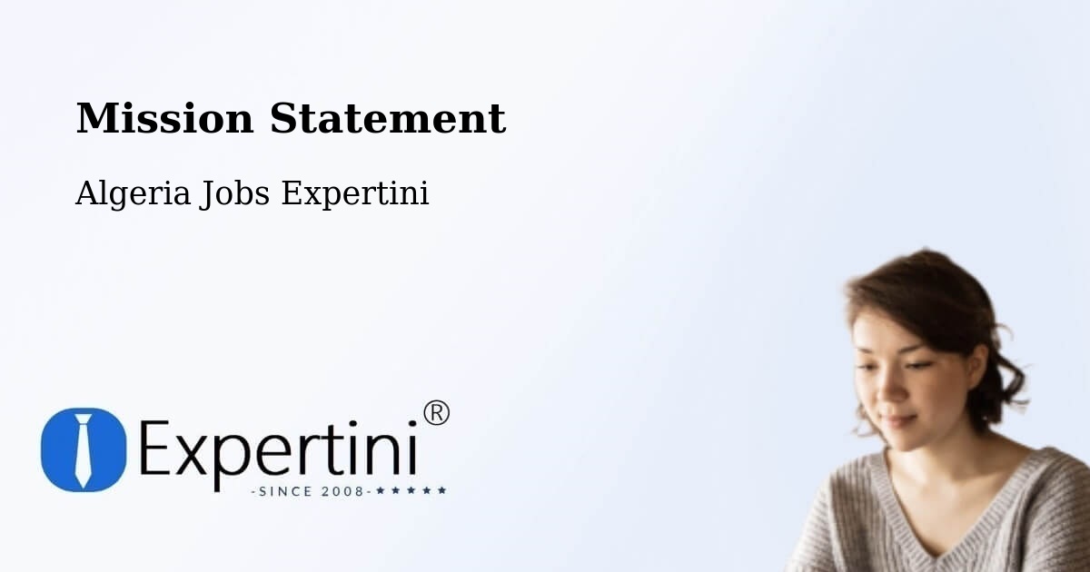 Corporate Mission – Saïda - Algeria Jobs Expertini