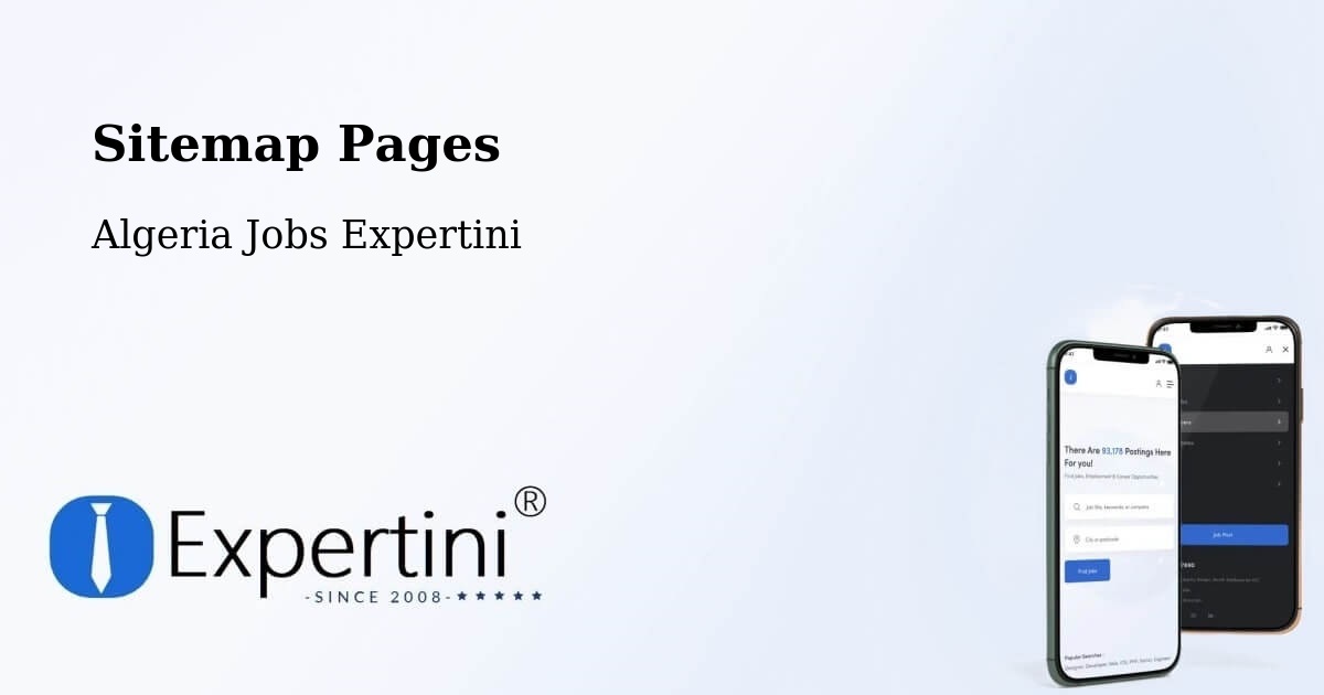 Sitemap Pages - Saïda - Algeria Jobs Expertini